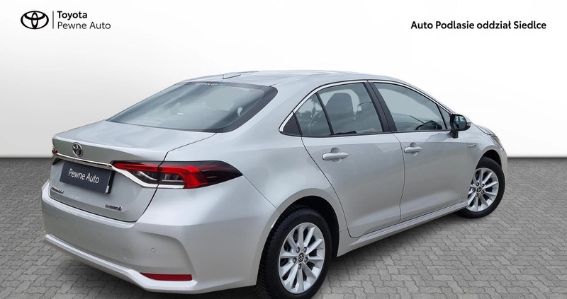Toyota Corolla cena 89900 przebieg: 58361, rok produkcji 2021 z Rajgród małe 436